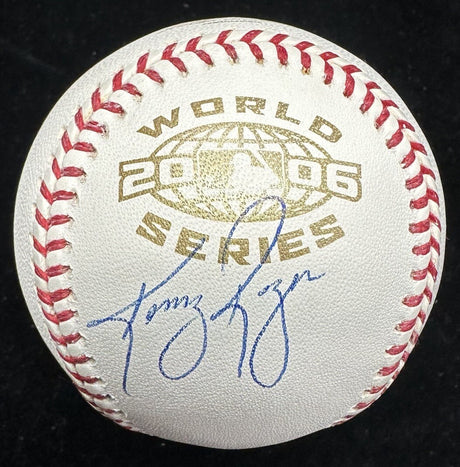 Kenny Rogers Signed 2006 World Series Baseball JSA 
