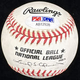 Charlie Duke Apollo 16 Signed Baseball PSA/DNA 