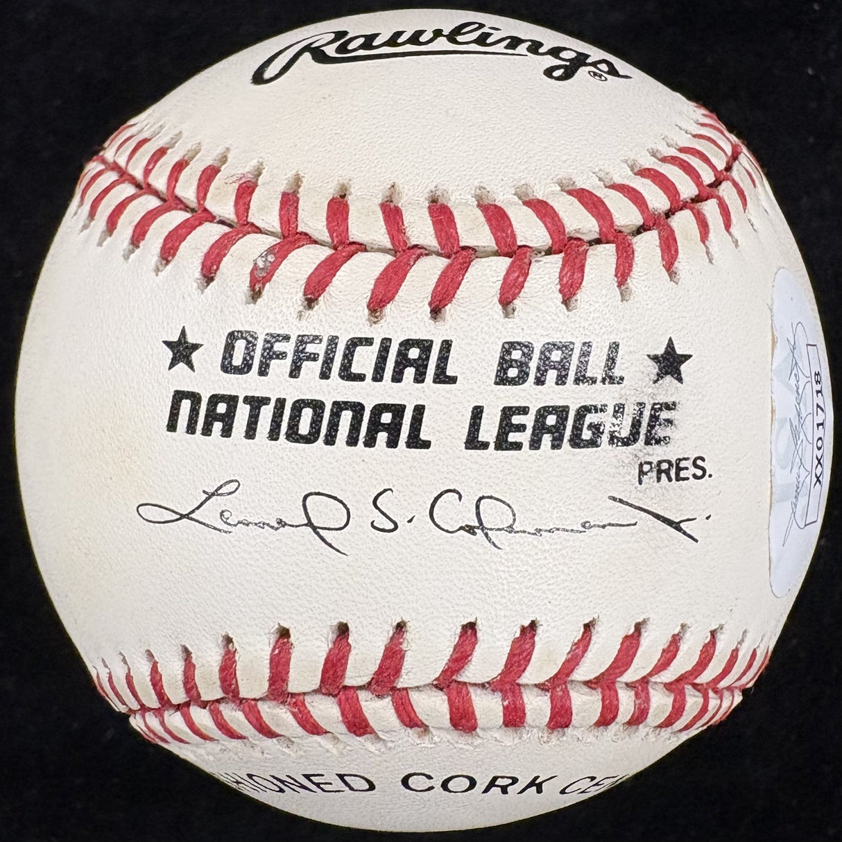 Wally Schirra Signed Baseball JSA Hologram ONLY