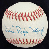Willie “Pops” Stargell Signed Nickname Baseball JSA