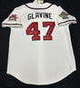 Tom Glavine Stat Signed Authentic Atlanta Braves Mitchell Ness Jersey JSA