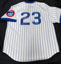 Ryne Sandberg Signed Authentic Cubs M&N Jersey with Stats TRISTAR