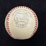 Jackie Robinson Single Signed ONL Ford C. Frick Spalding Baseball JSA LOA