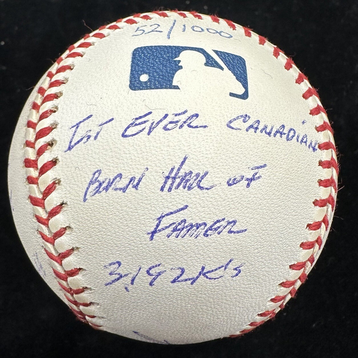 Fergie Jenkins HOF 91 Signed Reggie Jackson RJ Stat Baseball COMPLETE 