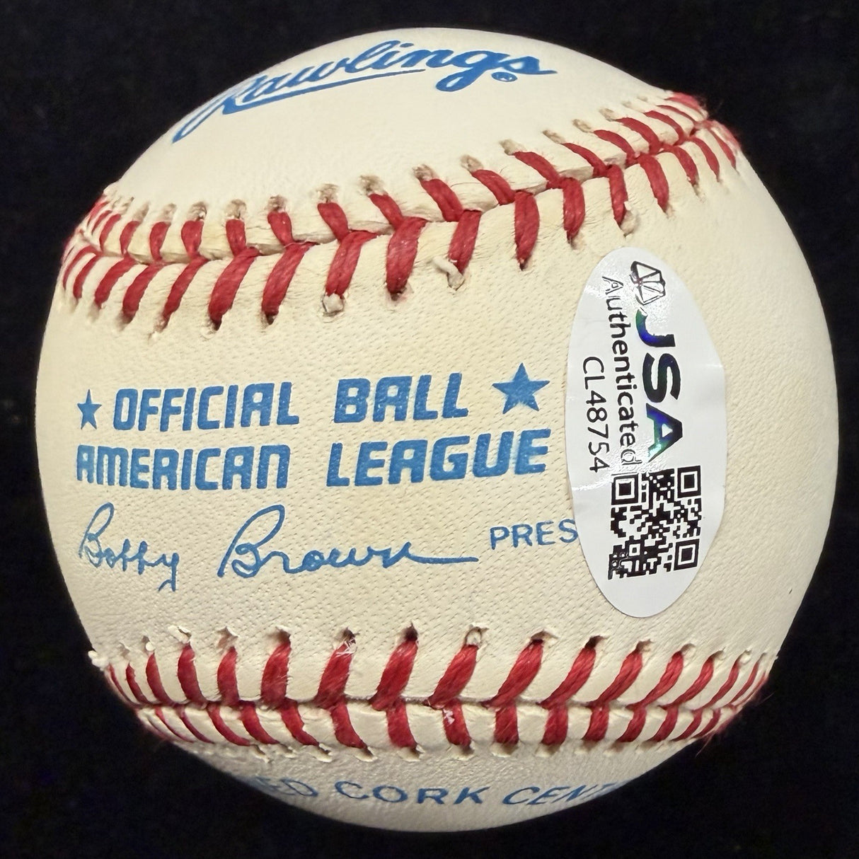 Nolan Ryan Signed Baseball JSA