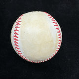 Willie Mays Signed Jackie Robinson Day Logo Baseball JSA