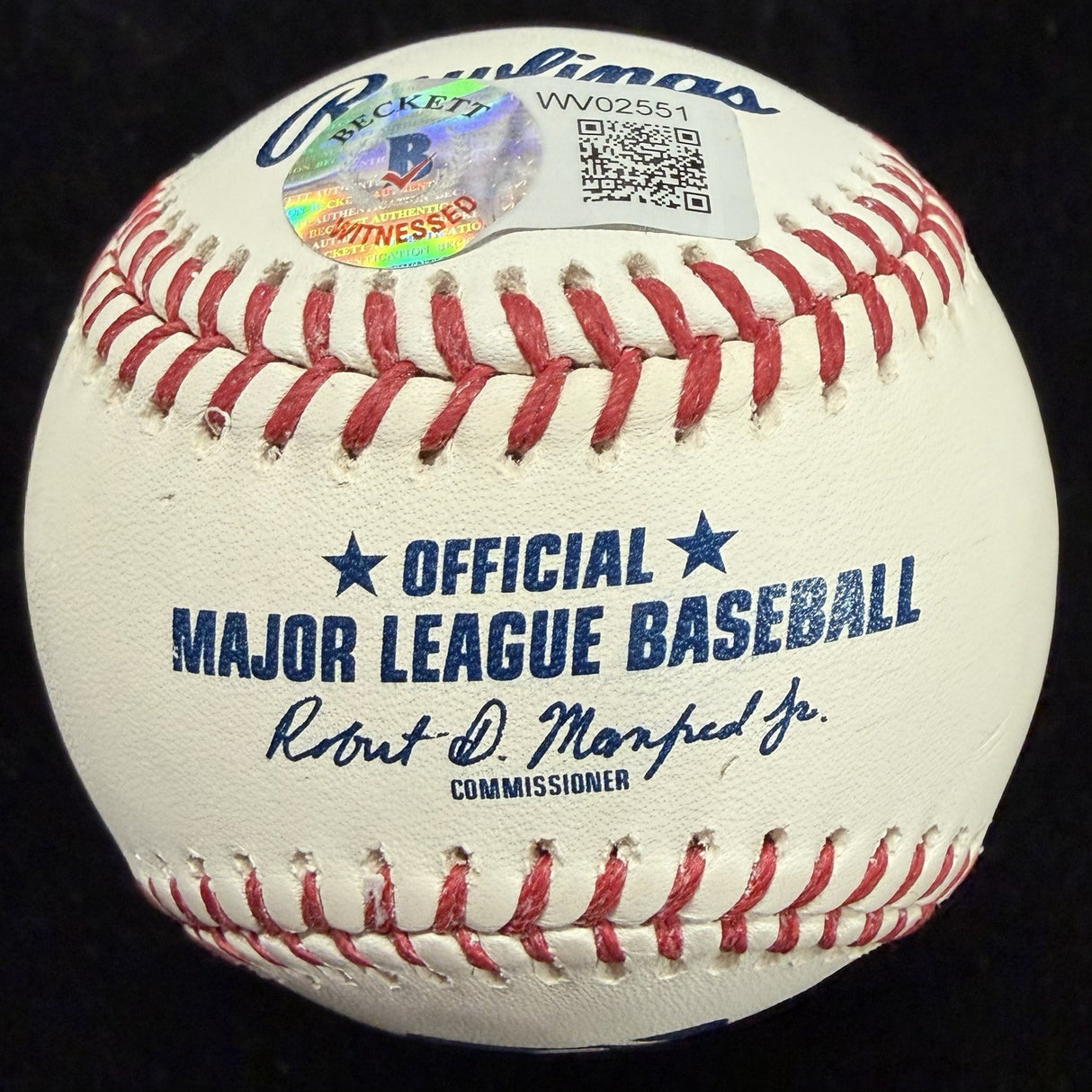 Albert Pujols Dodgers Debut Signed Baseball Beckett Witness Holo