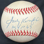 Sandy Koufax MVP 63 Signed Baseball JSA LOA