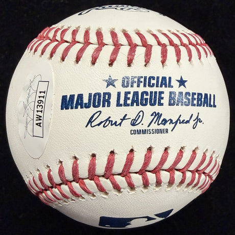 Curt Schilling 3,116 K’s Signed Baseball JSA