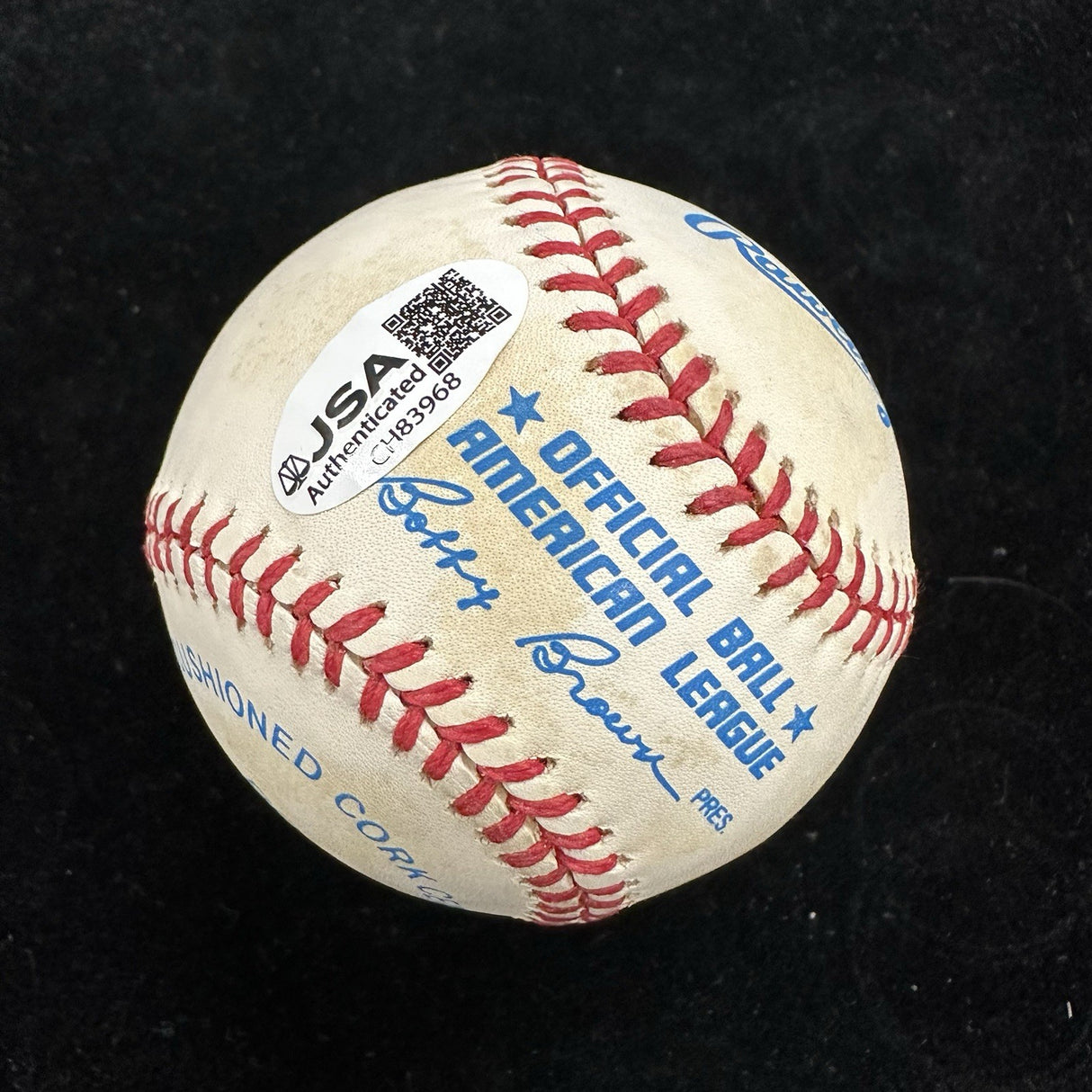 Nolan Ryan Signed Baseball JSA