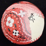 Albert Pujols Signed 1/1 Art Painted Baseball Fanatics MLB Holo
