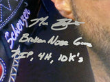 Max Scherzer Broken Nose Game 7IP, 4H, 10 Ks Signed 11x14 Photo MLB Holo