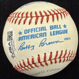 Frank Thomas Vintage Rookie Signature Signed Baseball JSA