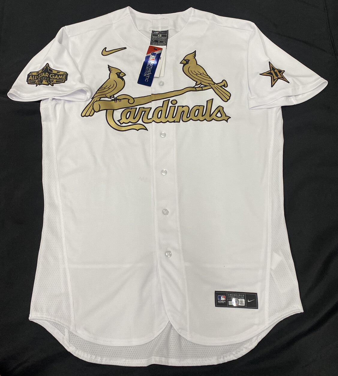 Albert Pujols 11x All Star Signed Authentic 2022 All Star Game Jersey BAS Wit