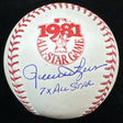 Rollie Fingers 7x All Star Signed 1981 ASG Logo Baseball JSA