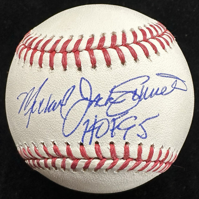 Michael Jack Mike Schmidt HOF 95 Signed Full Name Baseball JSA