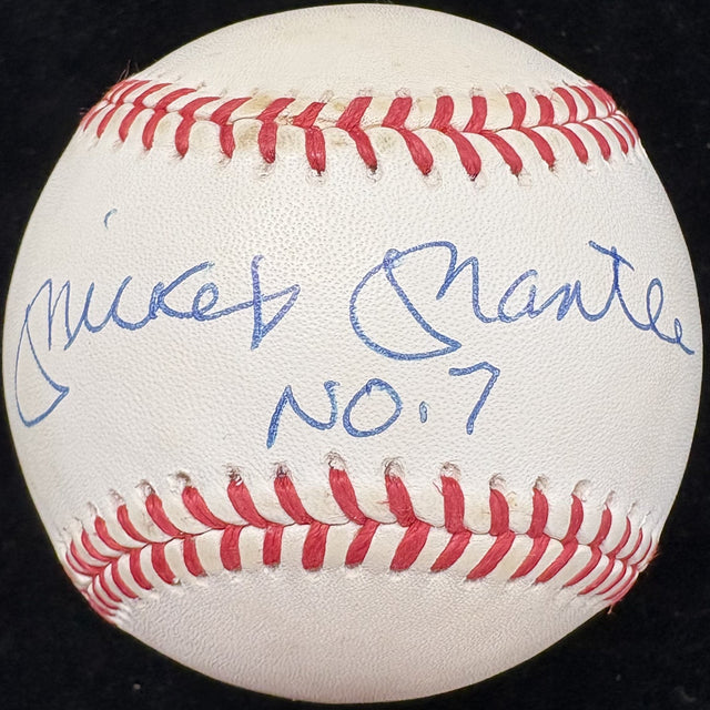 Mickey Mantle No. 7 Signed Baseball PSA/DNA LOA