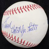 Johnny Bench Catch Ya Later Signed Baseball PSA/DNA
