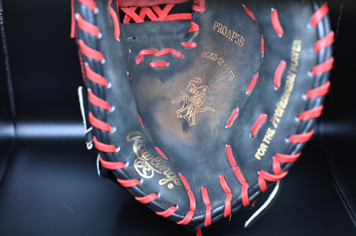 Albert Pujols Game Used B/U Signed Rawlings Heart of the Hide Glove PSA/DNA LOA