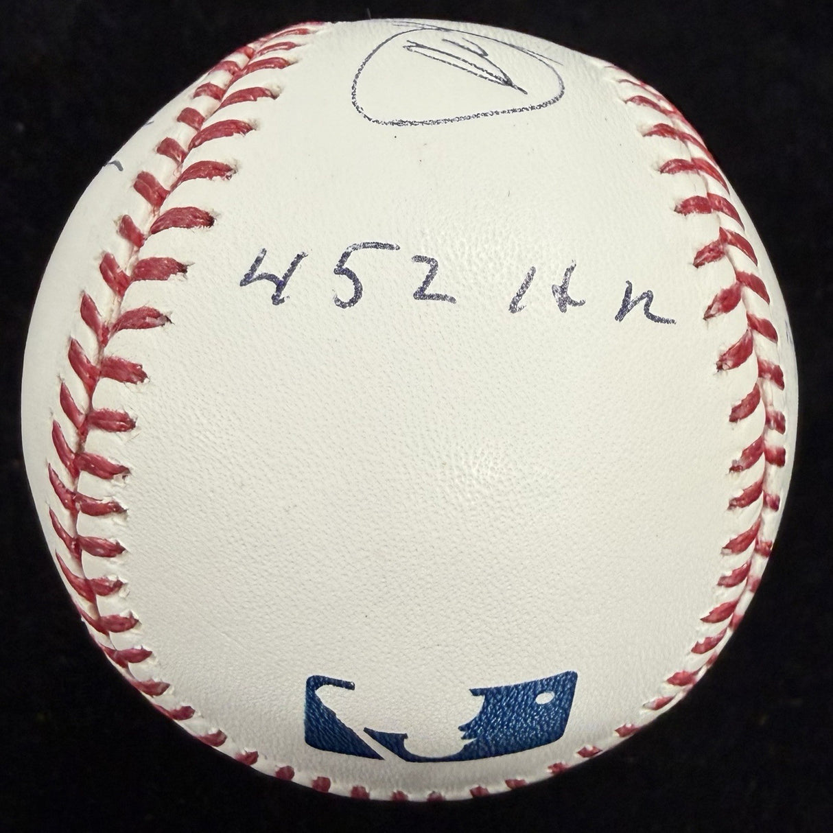 Carl Yastrzemski HOF 89 Signed Stat Baseball PSA/DNA