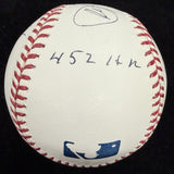 Carl Yastrzemski HOF 89 Signed Stat Baseball PSA/DNA