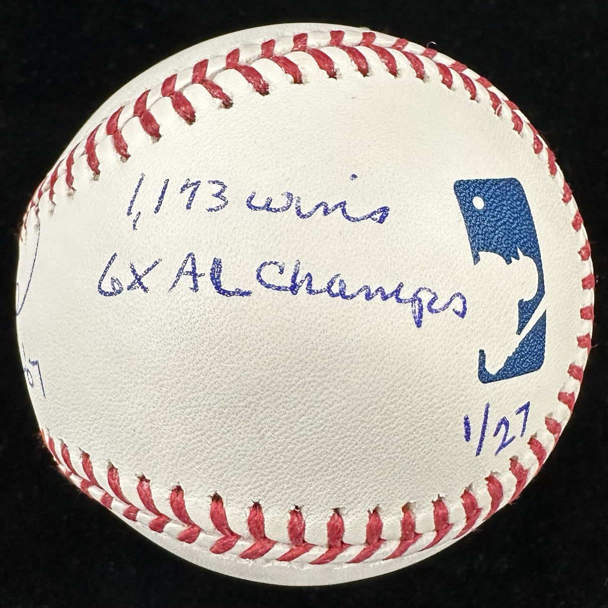 Joe Torre Yankees MGR 96-07 Signed Stat Baseball MLB Holo Fanatics 