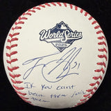 Tyler Glasnow If You Can’t Beat Them Join Them Signed 2025 World Series Baseball