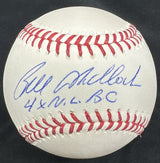 Bill Madlock 4x NL BC Signed Baseball Tristar 