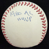 George Howard Brett Full Name HOF 99 Signed Stat Baseball JSA Witness Holo