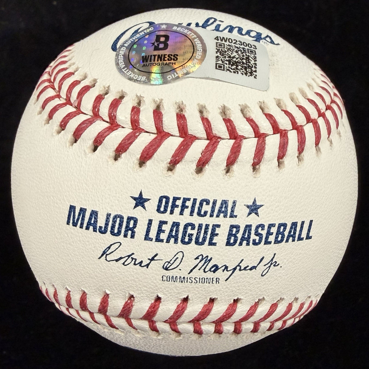 Eddie Clarence Murray Hall Of Fame 2003 Signed Full Name Baseball Beckett 