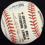 Chipper Jones The Jacksonville Juggernaut Signed Baseball JSA