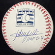 Adrian Beltre HOF 2024 Signed Hall Of Fame Logo Baseball Beckett Witness Holo