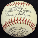 Jackie Robinson Single Signed Official National League Giles Baseball JSA LOA
