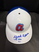 Hank Aaron Signed Authentic Braves Batting Helmet UDA Hologram