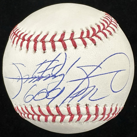 Sammy Sosa 609 HR Signed Baseball Beckett Hologram Only 