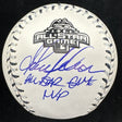Garrett Anderson 2003 ASG MVP Signed 03 All Star Game Logo Baseball PSA/DNA