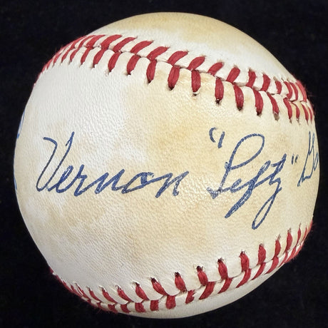 Vernon “Lefty” Gomez HOF 72 Signed Baseball PSA/DNA LOA