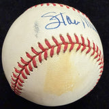 Stan Musial Merry Christmas Signed Baseball JSA