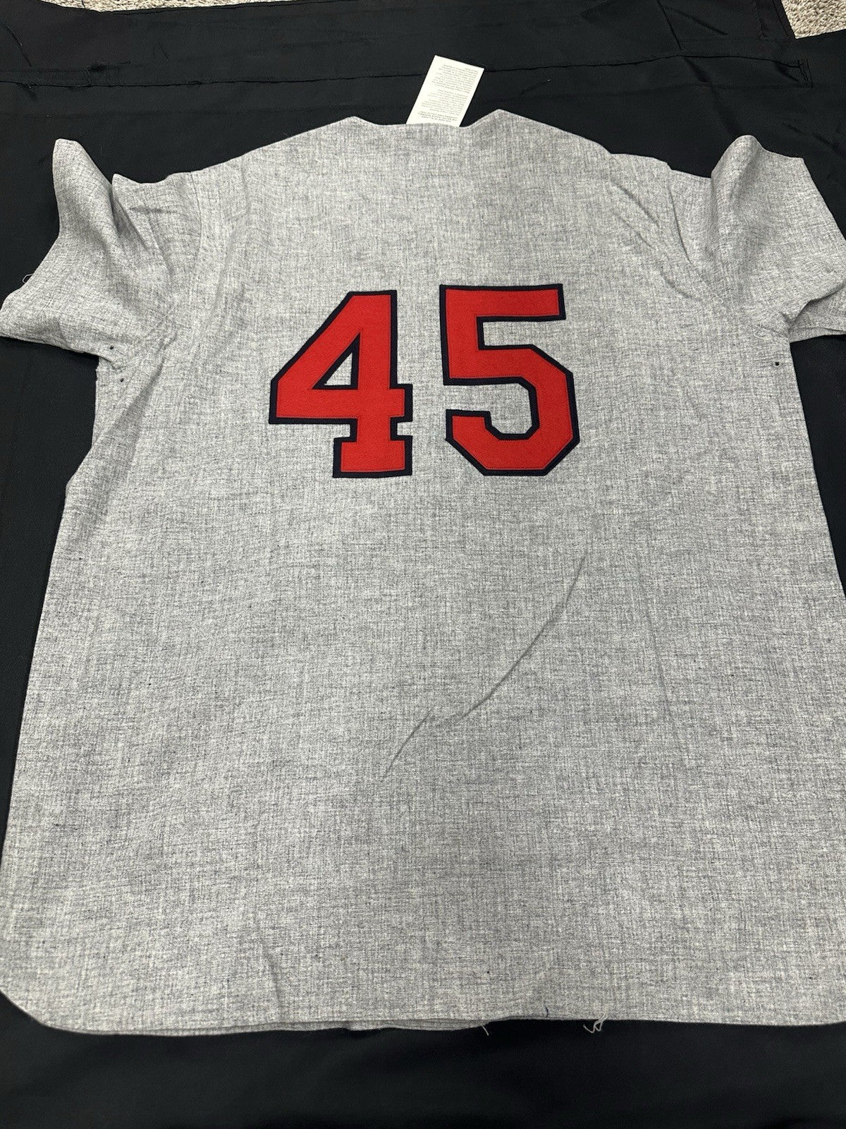 Bob Gibson Signed Authentic Cardinals Mitchell Ness Jersey MLB Holo