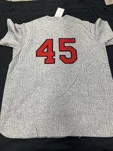 Bob Gibson Signed Authentic Cardinals Mitchell Ness Jersey MLB Holo