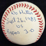 Bob Forsch 2 No Hitter Signed Baseball JSA