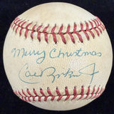 Cal Ripken Jr. Merry Christmas Signed Baseball PSA/DNA