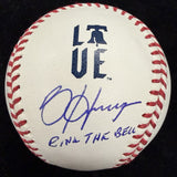 Bryce Harper Ring The Bell Signed Phillies City Connect Logo Baseball Fanatics 