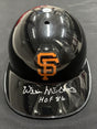 Willie McCovey HOF 86 Signed Authentic Giants Rawlings Batting Helmet MLB Holo