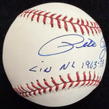 Pete Rose Cin NL 1963-78 1984-86 Signed Baseball JSA