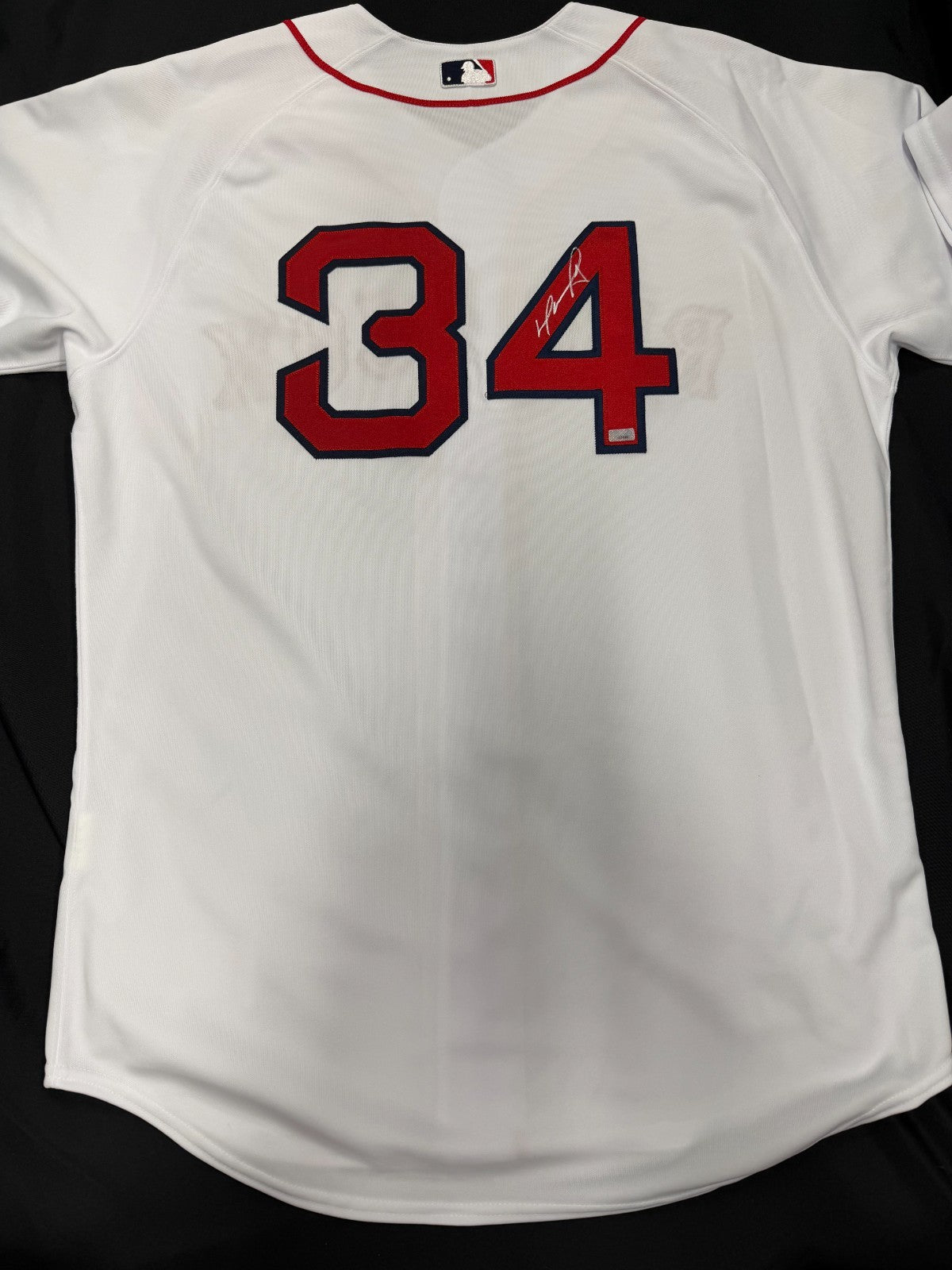 David Ortiz Signed Authentic Red Sox Majestic Jersey New England Picture Co Holo