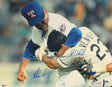 Nolan Ryan & Robin Ventura Dual-Signed Fight 16x20 JSA Beckett
