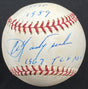 Carl Yastrzemski 1967 TC + MVP HOF 89 Signed ROAL Joe Cronin Baseball PSA