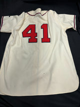 Eddie Mathews 512 HR Signed Authentic Braves M&N Jersey PSA/DNA LOA