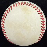 Enos Slaughter NY #17 Signed Baseball JSA